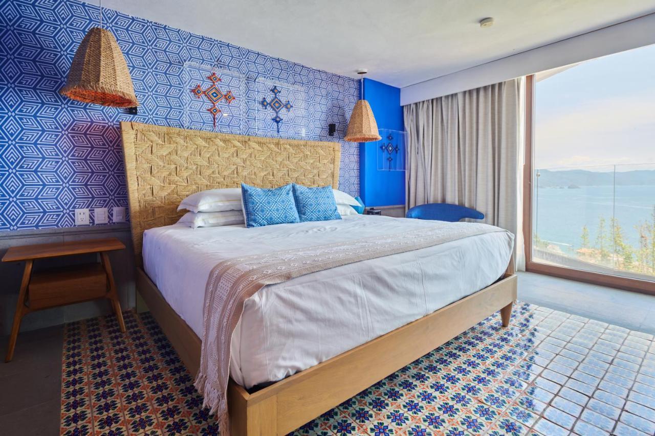 Hotel Luxury Patio Azul (Adults Only) Puerto Vallarta Luaran gambar Deluxe Ocean View Room