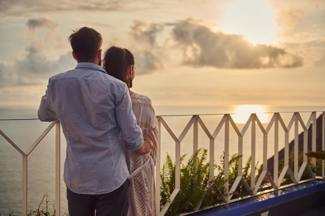 Hotel Luxury Patio Azul (Adults Only) Puerto Vallarta Luaran gambar Sunset at the Hotel