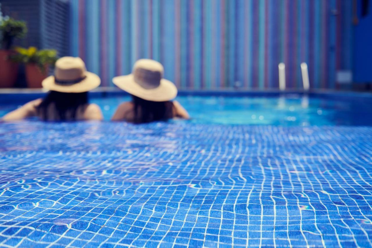 Hotel Luxury Patio Azul (Adults Only) Puerto Vallarta Luaran gambar Swimming pool